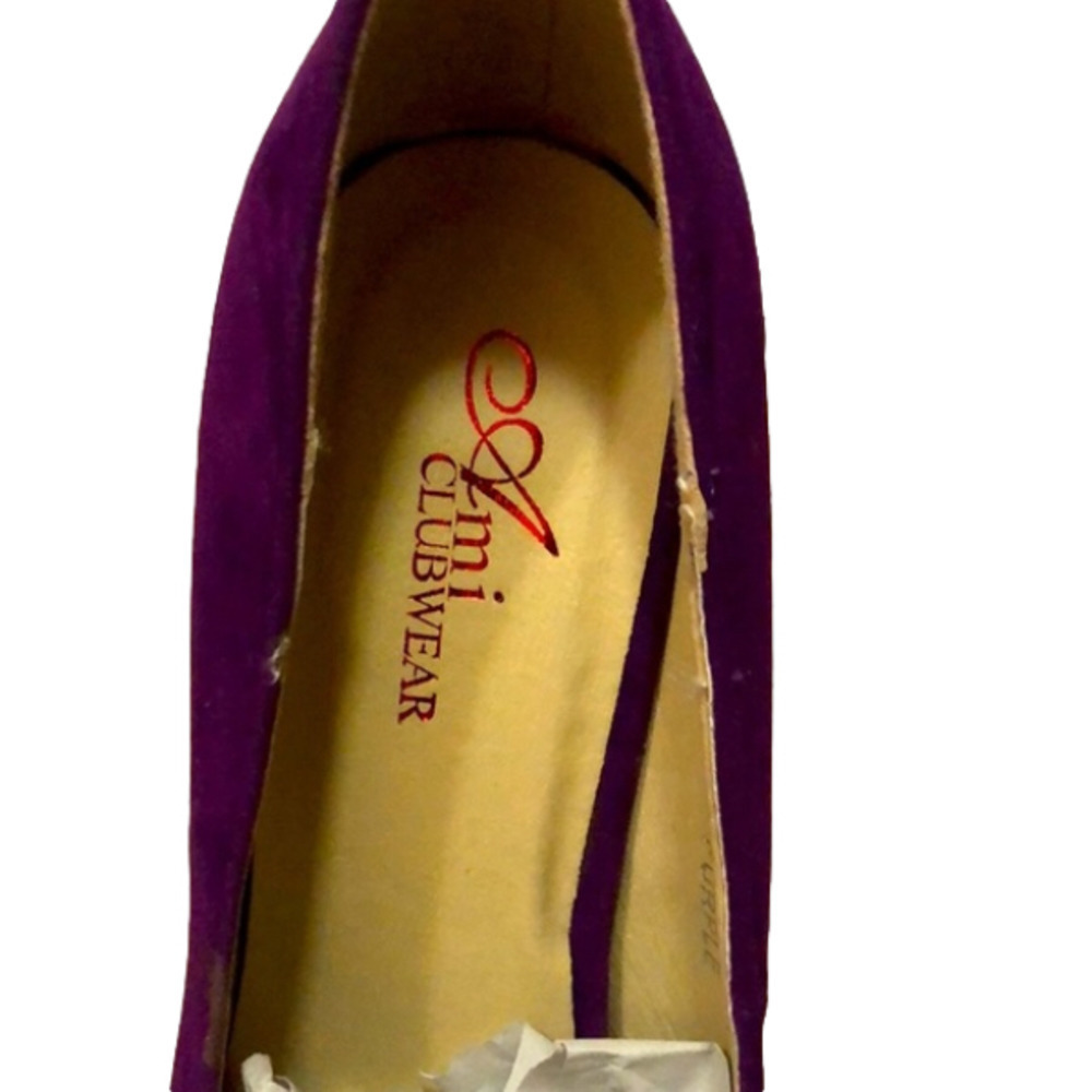 Synthetic suede stiletto high heels - Picture 4 of 4